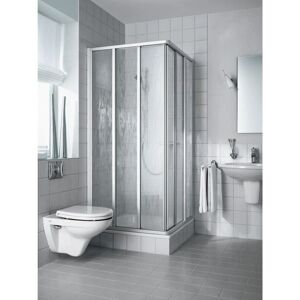 Kermi Nova 2000 Hoek Douchescherm - 80x200 cm - Zilver Kermi Nova 2000 Hoek Douchescherm - 80x200 cm - Zilver