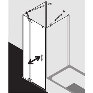 Porte de Douche Kermi Filia XP - Argent Brillant, Verre Clair, ESG 6mm - Publicité Porte de Douche Kermi Filia XP - Argent Brillant, Verre Clair, ESG 6mm - Publicité