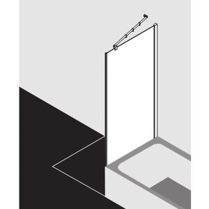 Panneau latéral raccourci Kermi Filia XP - Paroi de douche - Publicité Panneau latéral raccourci Kermi Filia XP - Paroi de douche - Publicité