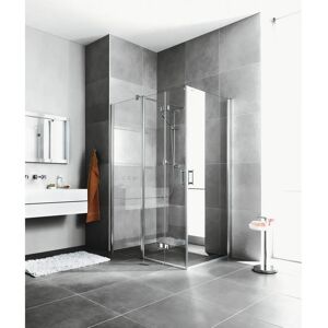 Porte de Douche Kermi Argent Brillant - 103x185cm - Verre, Modèle DIF2L - Publicité Porte de Douche Kermi Argent Brillant - 103x185cm - Verre, Modèle DIF2L - Publicité