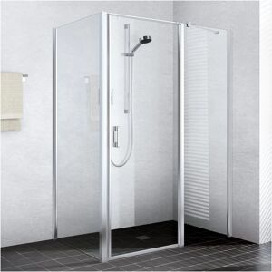 Porte de douche Kermi Liga - 90cm x 200cm - Argent mat - Publicité Porte de douche Kermi Liga - 90cm x 200cm - Argent mat - Publicité