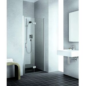 Porte de Douche Pliable Kermi Liga - Argent Mat - Publicité Porte de Douche Pliable Kermi Liga - Argent Mat - Publicité