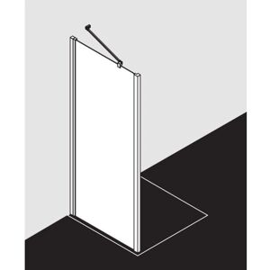 Écran de Douche Kermi LIGA Argent Brillant - Écran de Douche - Publicité Écran de Douche Kermi LIGA Argent Brillant - Écran de Douche - Publicité
