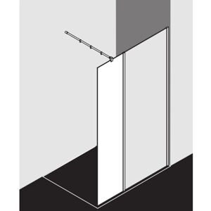 Kermi Argent Brillant Walk-In Duschabtrennung - Douche - Publicité Kermi Argent Brillant Walk-In Duschabtrennung - Douche - Publicité