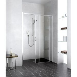 Porte de douche coulissante Kermi Liga - 115cm x 200cm - Argent mat - Publicité Porte de douche coulissante Kermi Liga - 115cm x 200cm - Argent mat - Publicité