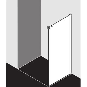 Paroi de douche Kermi Nica - Argent brillant, réglable 1195-1220mm, 2000mm de haut - Publicité Paroi de douche Kermi Nica - Argent brillant, réglable 1195-1220mm, 2000mm de haut - Publicité
