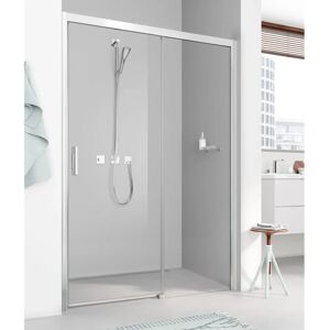 Porte de Douche Pega Kermi 2 pièces - Argent brillant - Porte coulissante - Publicité Porte de Douche Pega Kermi 2 pièces - Argent brillant - Porte coulissante - Publicité