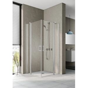 Kermi Pega Entrée d'angle - Porte de douche 2 pièces avec panneaux fixes - Publicité Kermi Pega Entrée d'angle - Porte de douche 2 pièces avec panneaux fixes - Publicité
