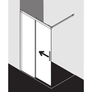 Paroi de Douche Walk-In Kermi Nica - Sans Barrières, Argent, 140x200cm - Publicité Paroi de Douche Walk-In Kermi Nica - Sans Barrières, Argent, 140x200cm - Publicité