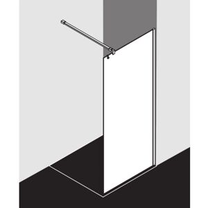Kermi Xb Mur - Verre de Sécurité 8mm - Profil Réglable - Paroi de Douche - Publicité Kermi Xb Mur - Verre de Sécurité 8mm - Profil Réglable - Paroi de Douche - Publicité