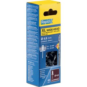 Ensemble de 40 Rivets Cie en Aluminium Rapid - Type Rivet Ensemble de 40 Rivets Cie en Aluminium Rapid - Type Rivet