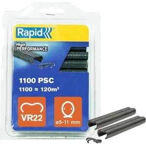 Rapid VR22 Fence Clips - Gray - 1100 pcs Rapid VR22 Fence Clips - Gray - 1100 pcs