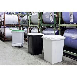 Durable DURABIN 90 - Square Polypropylene Trash Bin - Trash Bin Durable DURABIN 90 - Square Polypropylene Trash Bin - Trash Bin