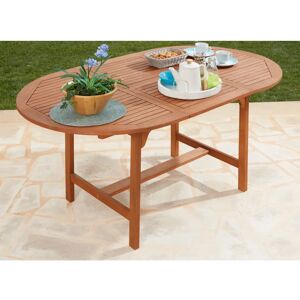 MERXX Maracaibo Gartentisch - Ausziehbar, Eukalyptus, Oval - Gartentisch MERXX Maracaibo Gartentisch - Ausziehbar, Eukalyptus, Oval - Gartentisch