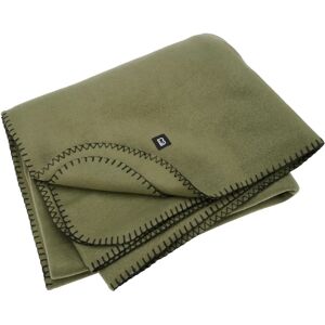 Brandit Fleecedeken - Unisex Groen - One Size - Deken Brandit Fleecedeken - Unisex Groen - One Size - Deken