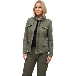 Veste femme Brandit Britannia - Décontractée, Vert olive, Taille S - Publicité Veste femme Brandit Britannia - Décontractée, Vert olive, Taille S - Publicité