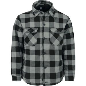 Brandit Lumberjacket (9478) - zwart/charcoal Brandit Lumberjacket (9478) - zwart/charcoal