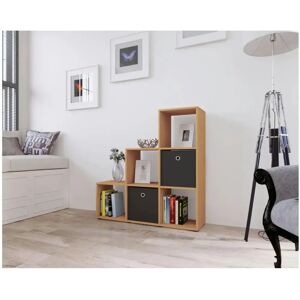 Estantería Nitas VCM - 6 Compartimentos - Marrón - 105x108x29cm Estantería Nitas VCM - 6 Compartimentos - Marrón - 105x108x29cm