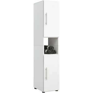 VCM Weiß Badezimmer Schrank - Flandu Serie - 160x31x30cm VCM Weiß Badezimmer Schrank - Flandu Serie - 160x31x30cm