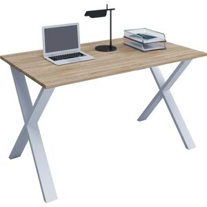 Bureau Mid.You Chêne Sonoma Blanc - Extensible 140x50 - Bureau - Publicité Bureau Mid.You Chêne Sonoma Blanc - Extensible 140x50 - Bureau - Publicité