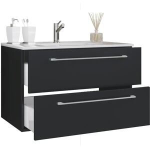 Set Mobili Bagno VCM - Badinos 914848 - Nero Set Mobili Bagno VCM - Badinos 914848 - Nero