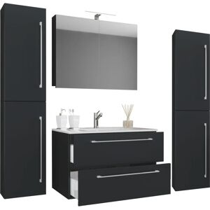 VCM Badinos 60 cm Badmöbel-Set - Schwarz VCM Badinos 60 cm Badmöbel-Set - Schwarz