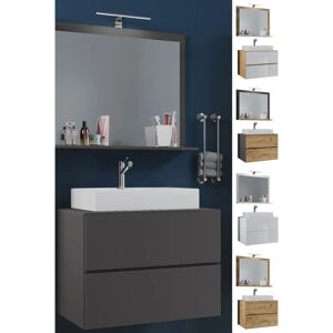 Juego de Muebles de Baño Blanco Lendas M - 3 piezas, 81cm Juego de Muebles de Baño Blanco Lendas M - 3 piezas, 81cm