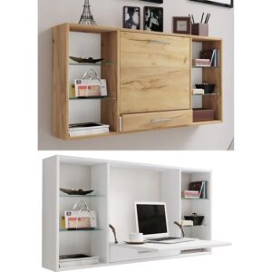 Scrivania a Muro VCM Miele Rovere - Arredamento Ufficio Scrivania a Muro VCM Miele Rovere - Arredamento Ufficio
