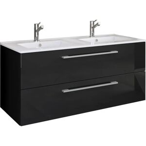 VCM Budasi - Juego de Muebles de Baño con Doble Lavabo VCM Budasi - Juego de Muebles de Baño con Doble Lavabo
