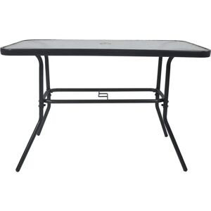 Table de Jardin VCM - Rectangulaire, Plateau en Verre, Anthracite - Mobilier d’Extérieur - Publicité Table de Jardin VCM - Rectangulaire, Plateau en Verre, Anthracite - Mobilier d’Extérieur - Publicité