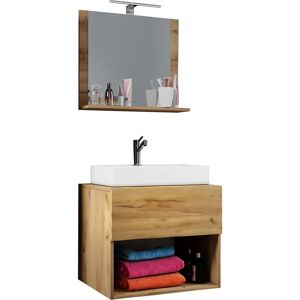 Set de Baño VCM Lendas II - Roble Miel Set de Baño VCM Lendas II - Roble Miel