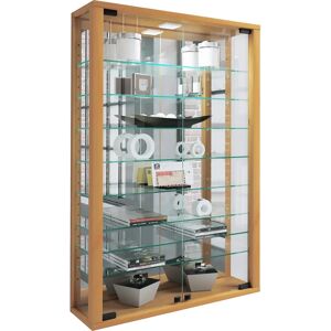 VCM Vitrine Murale Hêtre Verre Trempé Design Moderne - Vitrine Murale - Publicité VCM Vitrine Murale Hêtre Verre Trempé Design Moderne - Vitrine Murale - Publicité