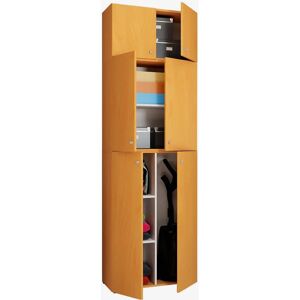 Armario de almacenamiento VCM Lona XXL - Marrón, 70x39x223cm Armario de almacenamiento VCM Lona XXL - Marrón, 70x39x223cm