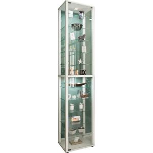 VCM Kavisa XXL Hvit Glasskap - Vitrine VCM Kavisa XXL Hvit Glasskap - Vitrine