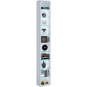 Estantería Rasato XL VCM - Expandible, Estantes de cristal, 155cm de altura Estantería Rasato XL VCM - Expandible, Estantes de cristal, 155cm de altura