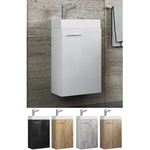 VCM 2-tlg Set Waschplatz - Badezimmer Set - Moderner Platzsparer VCM 2-tlg Set Waschplatz - Badezimmer Set - Moderner Platzsparer