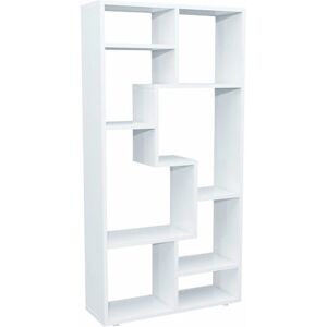VCM Lanisa Bokhylle - Åpen, Hvit - 116x58x20cm VCM Lanisa Bokhylle - Åpen, Hvit - 116x58x20cm