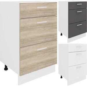 Armario de Cocina VCM Esilo - 3 Cajones - Almacenaje Modular Armario de Cocina VCM Esilo - 3 Cajones - Almacenaje Modular