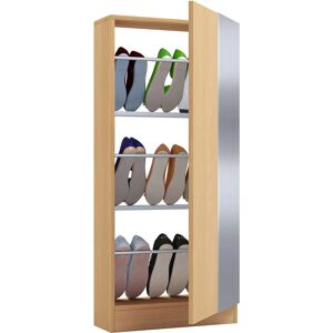 Meuble à chaussures Fulisa L VCM - 112x50x17cm Marron - Publicité Meuble à chaussures Fulisa L VCM - 112x50x17cm Marron - Publicité