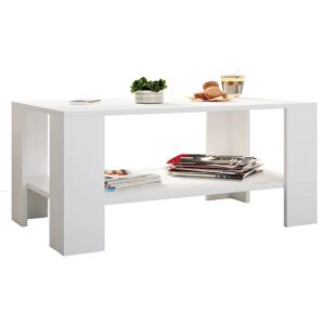 Mesa auxiliar Dalus blanca de madera de VCM - Mesa de café Mesa auxiliar Dalus blanca de madera de VCM - Mesa de café