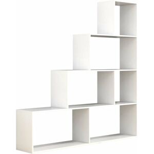 Estantería Dubila L VCM - Blanco - Separador de ambientes y librero Estantería Dubila L VCM - Blanco - Separador de ambientes y librero