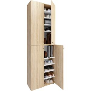 Zapatero Grande de Madera XL con 10 Compartimentos - Mueble para Zapatos Zapatero Grande de Madera XL con 10 Compartimentos - Mueble para Zapatos