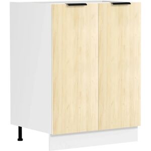 VCM Fasola Küchenschrank - Weiß/Honig-Eiche - 60cm VCM Fasola Küchenschrank - Weiß/Honig-Eiche - 60cm
