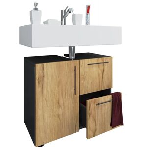 VCM Flandu Badmöbel - Anthrazit & Honig Eiche VCM Flandu Badmöbel - Anthrazit & Honig Eiche