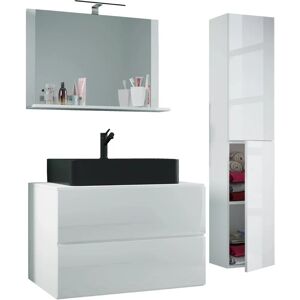 Conjunto de baño VCM 4 piezas Blanco Conjunto de baño VCM 4 piezas Blanco