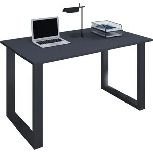 Bureau VCM my office Lona - Anthracite, 140x50cm, Pied en U - Publicité Bureau VCM my office Lona - Anthracite, 140x50cm, Pied en U - Publicité