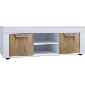VCM Usilo L Mueble de TV Blanco / Roble Miel VCM Usilo L Mueble de TV Blanco / Roble Miel