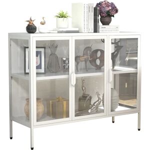 VCM Floka Stål- og Glassskap - Sideboard VCM Floka Stål- og Glassskap - Sideboard