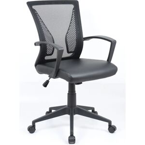 Silla de oficina VCM Offilo PU - Ergonómica, Ajustable, Negra Silla de oficina VCM Offilo PU - Ergonómica, Ajustable, Negra