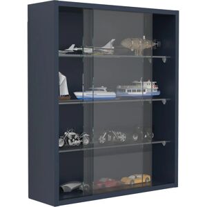 Armario de pared Drivalo M VCM - Estantes de cristal, puertas correderas, 60x50x15cm Armario de pared Drivalo M VCM - Estantes de cristal, puertas correderas, 60x50x15cm